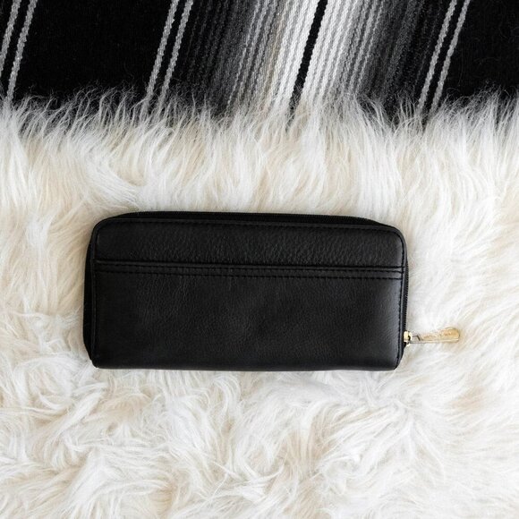 MICHAEL KORS SARATOGA CONTINENTAL ZIP AROUND WALLET - Picture 4 of 14